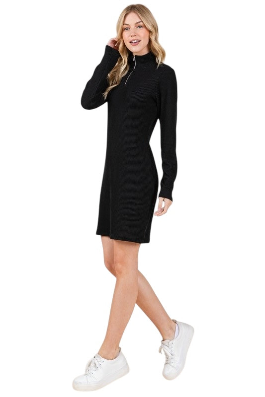 Go With It Black Dress