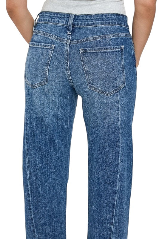 Blazing The Trail Wide Leg Denim