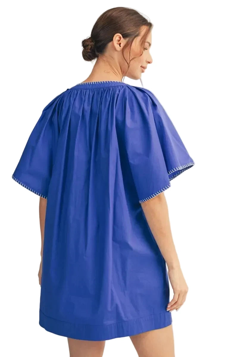 Cobalt Brunch Ready Dress