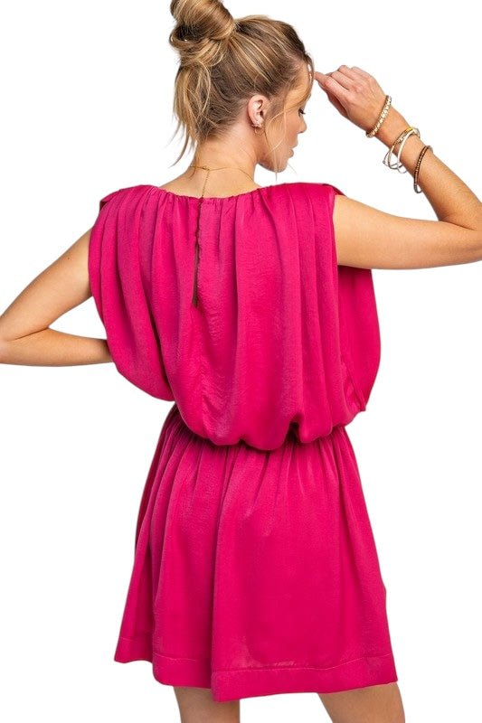 Feeling Herself Fuchsia Dress