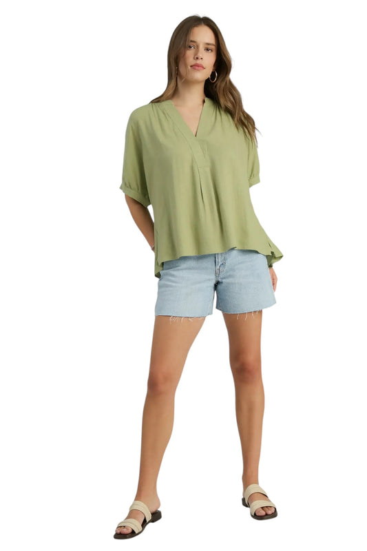 Wait For The Call Sage Top