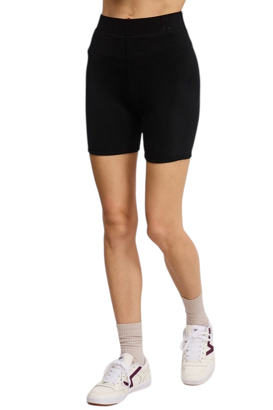 Taking It Easy Black Shorts