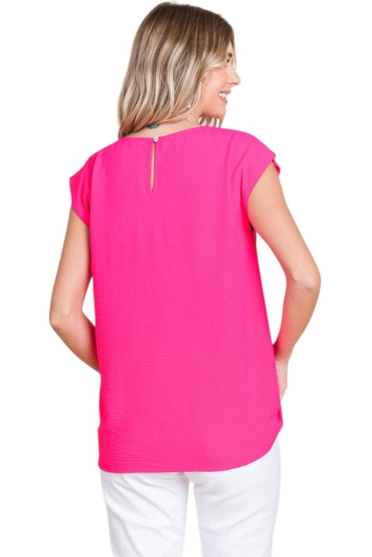 Jet Setter Hot Pink Top