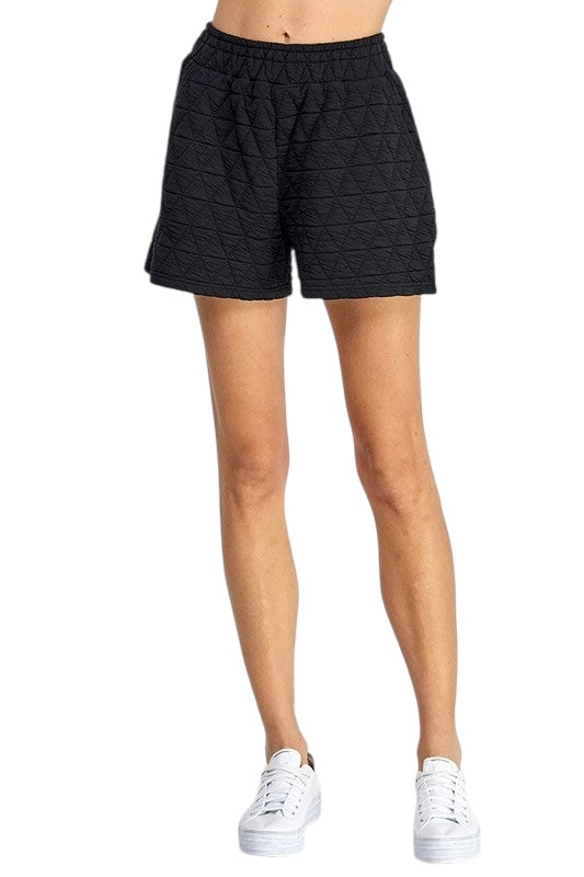 On Good Terms Black Short