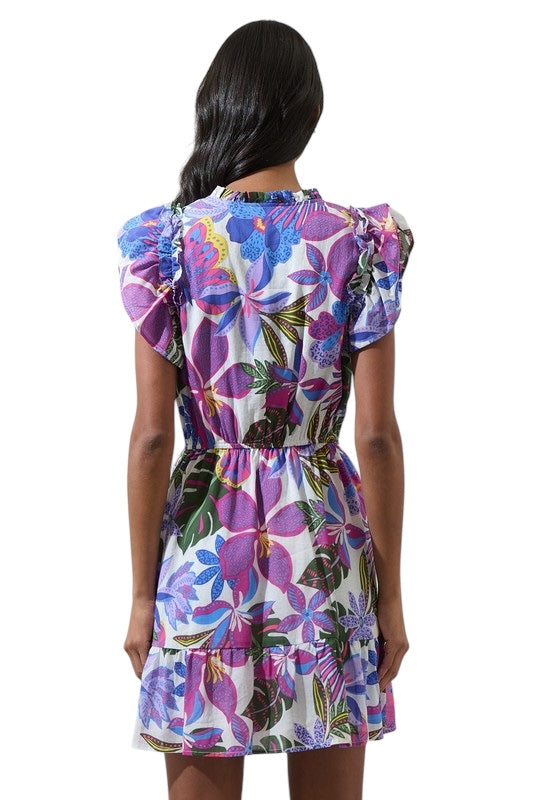What She Is Having Printed Dress