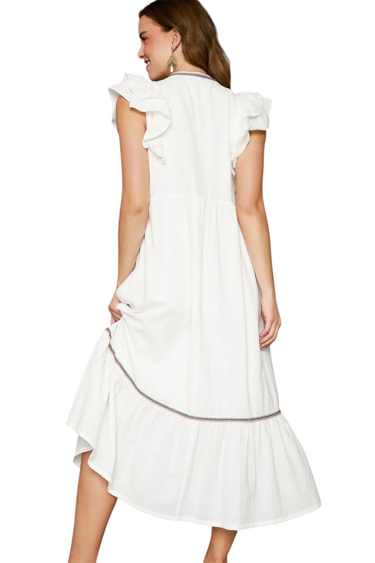 Walk This Way White Dress