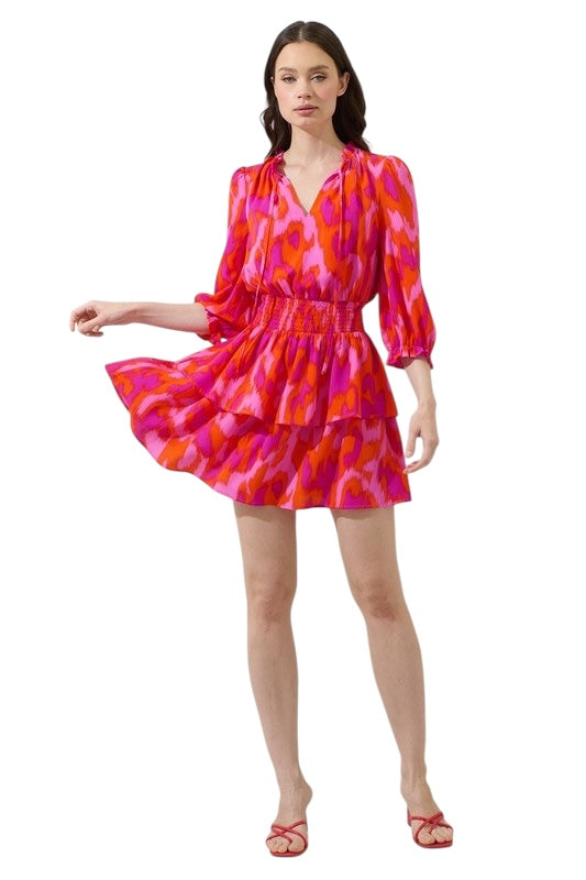 Happened Naturally Fuchsia Dress