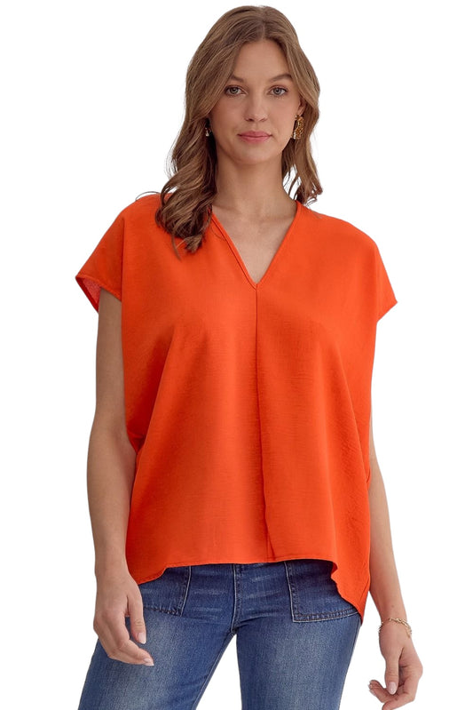 On Trend Again Sunset Top