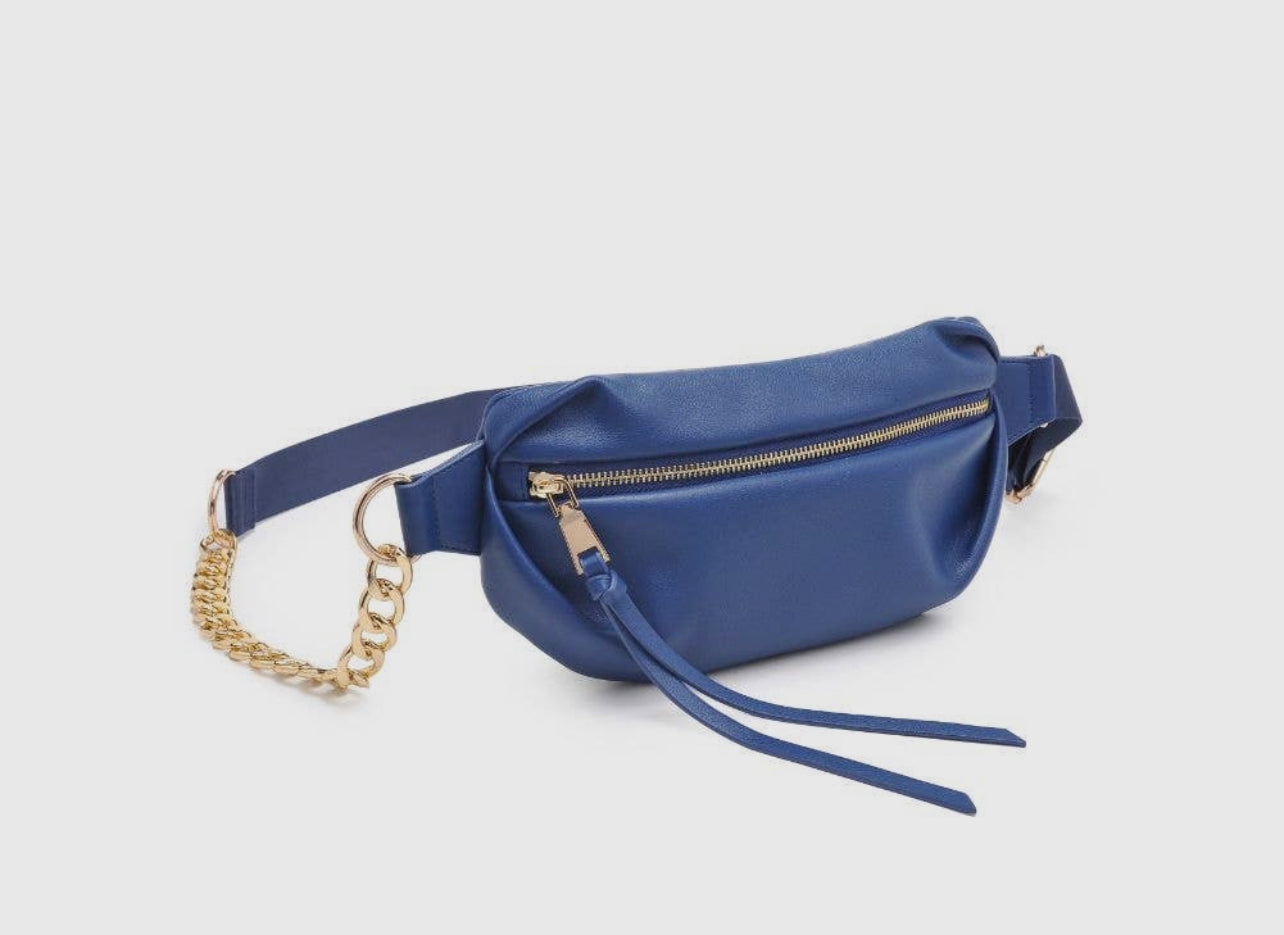 Celine Belt Bag In Blue