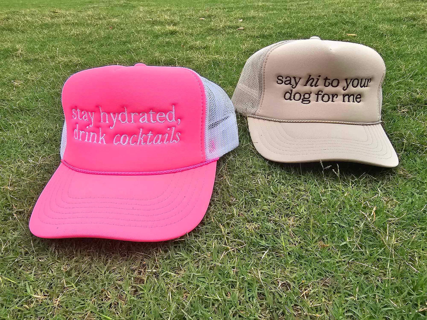 Stay Hydrated, Drink Cocktails Trucker Hat