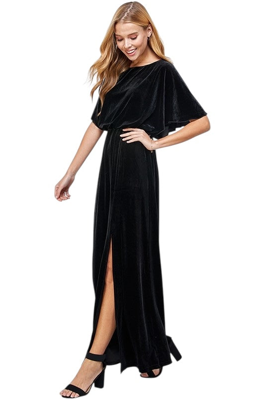 Gala Night Ready Black Dress