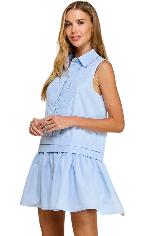 Back In The Game Sky Blue Dress