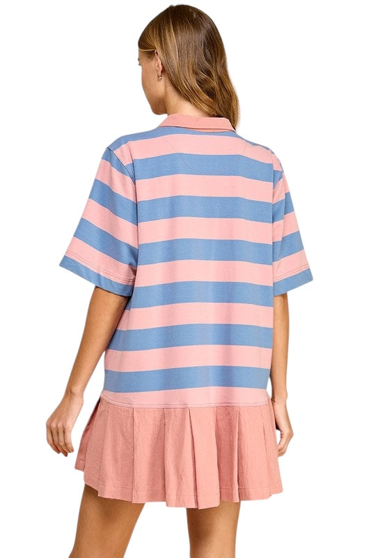 In My Free Time Stripe Dress