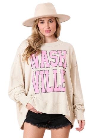 Nashville Oversized Long sleeve