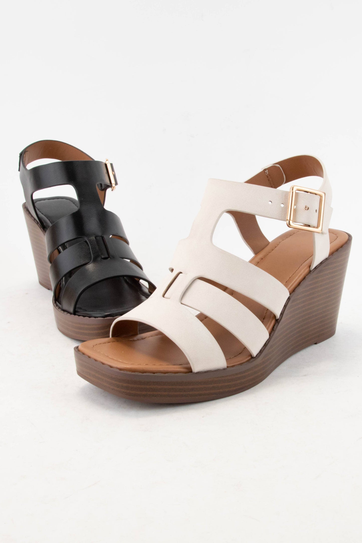 The Hanna Cream Wedge