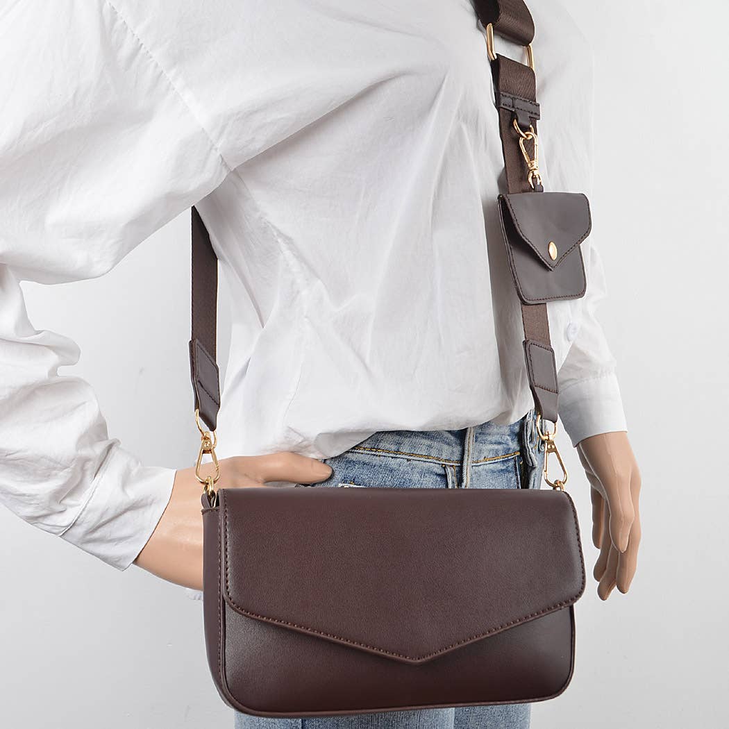 The Marie Crossbody Bag: Red