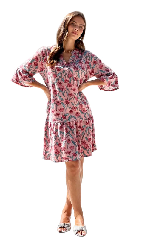 Maggie Floral Mix Dress