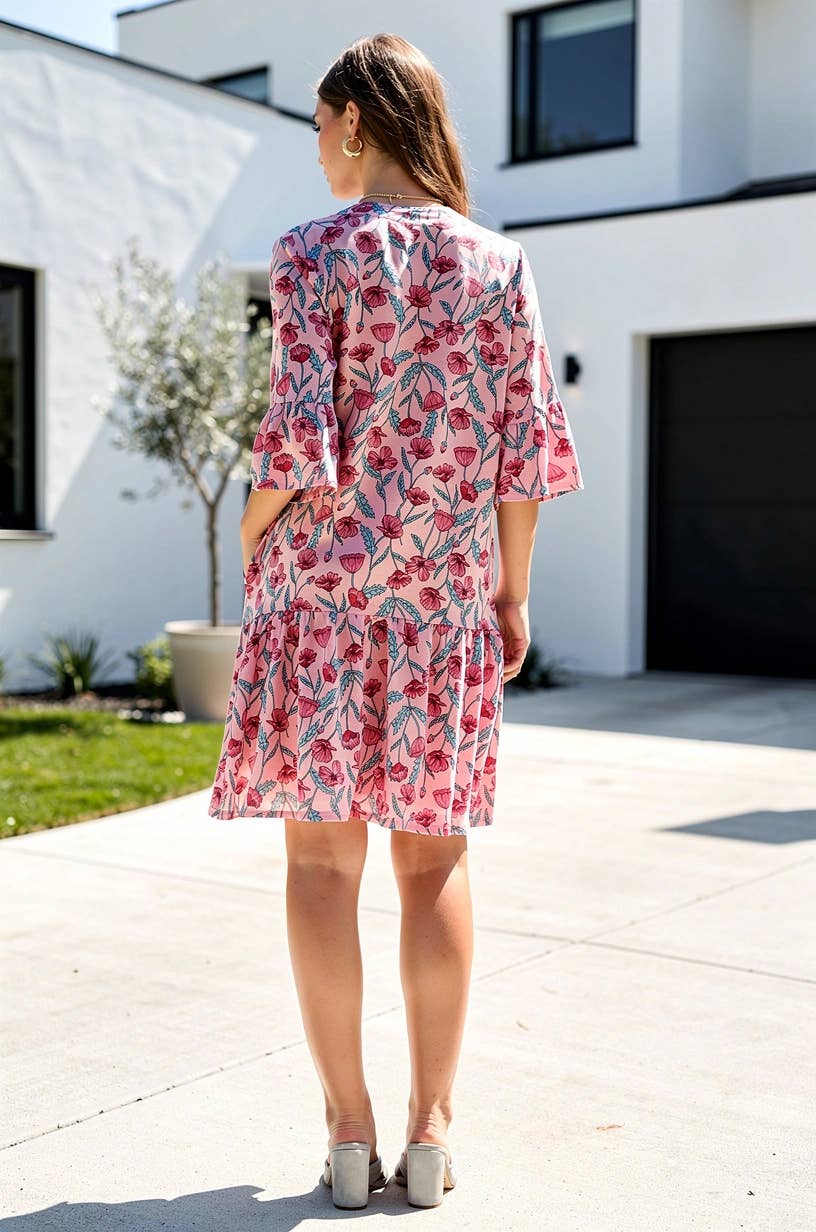 Maggie Floral Mix Dress