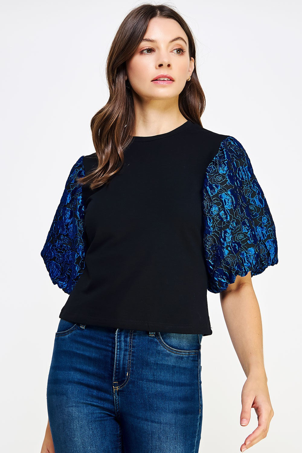 MIX AND MATCH FIRE BLUE TOP