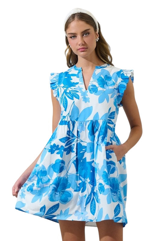 Bring Me Flowers Print Dress