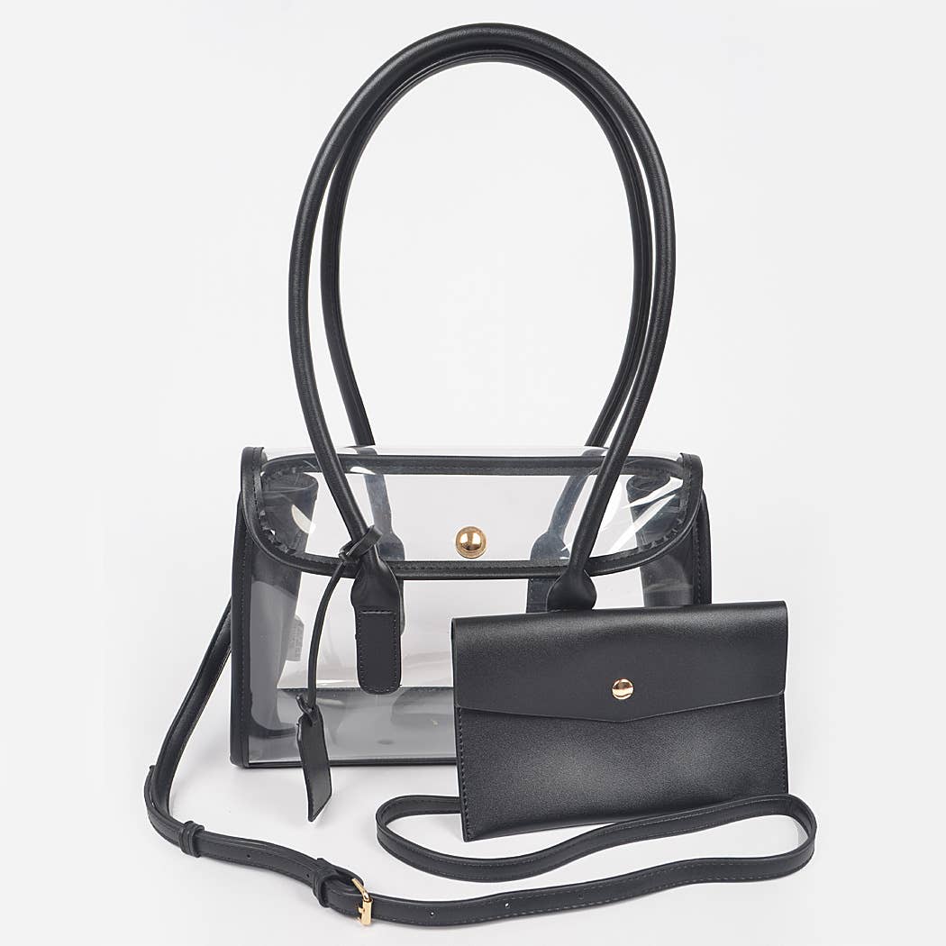 The Celine Clear Bag: Red
