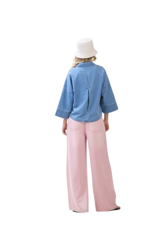 Most Asked For Denim Top