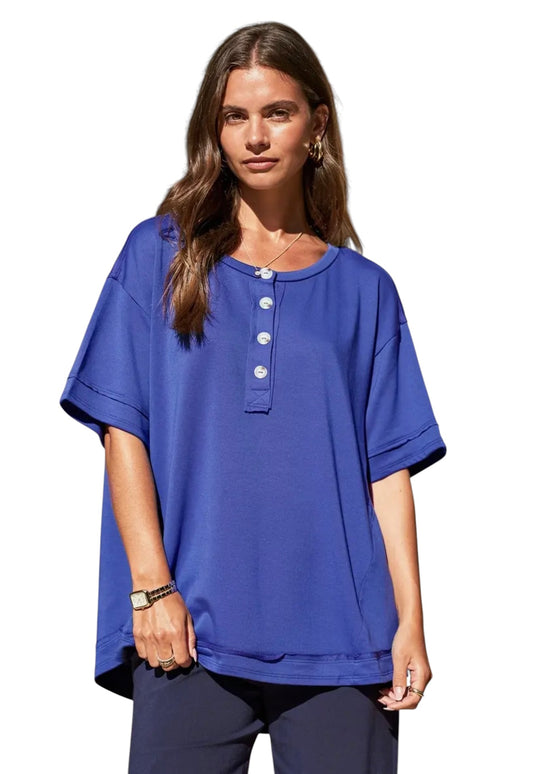 Feels Like The Fourth Cobalt Top
