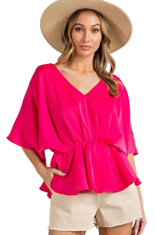 She’s Electric Pink Top