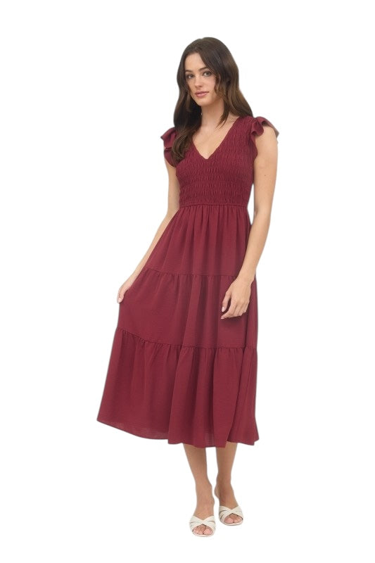 All About Perspective Wine Dress