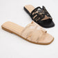 The Bridgette Champagne Sandal