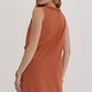 Hair In The Wind Rust Dress