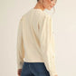 Cream Martini Top