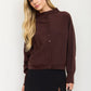 Back In Big Spring Brown Cardigan