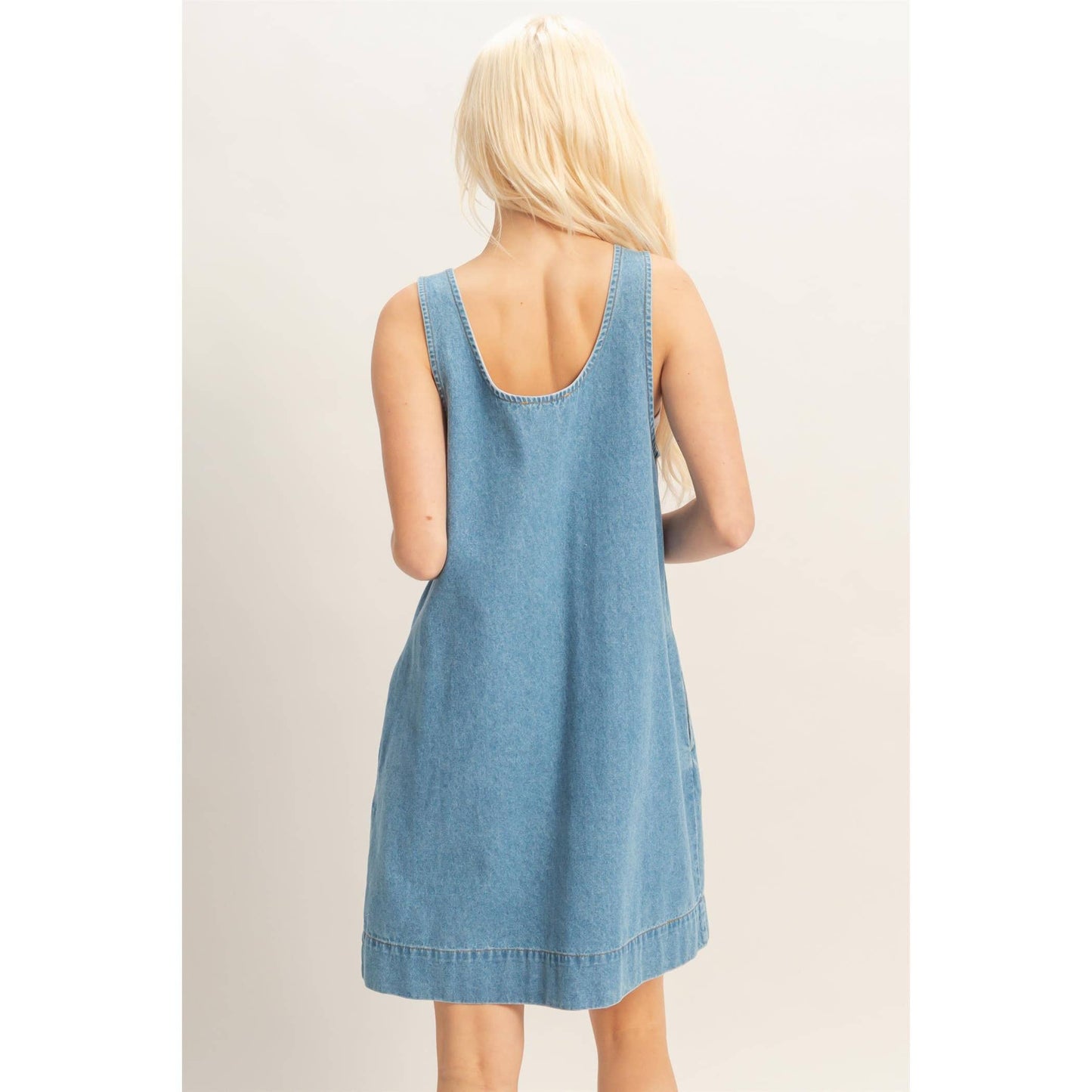 Willow Tank Denim Dress