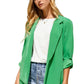 Off The Map Kelly Green Blazer