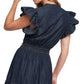 Whispering Wonders Denim Dress