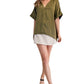 In My Own World Olive Top