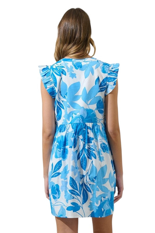 Bring Me Flowers Print Dress