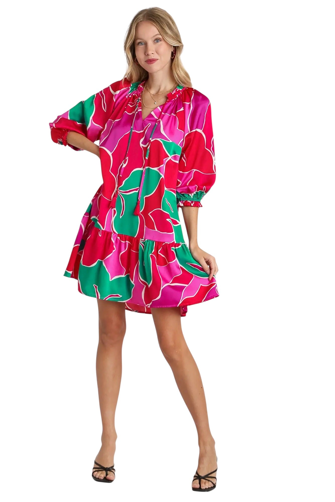 Stand Out For Good Magenta Dress