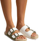 The Daisy Sage Sandal