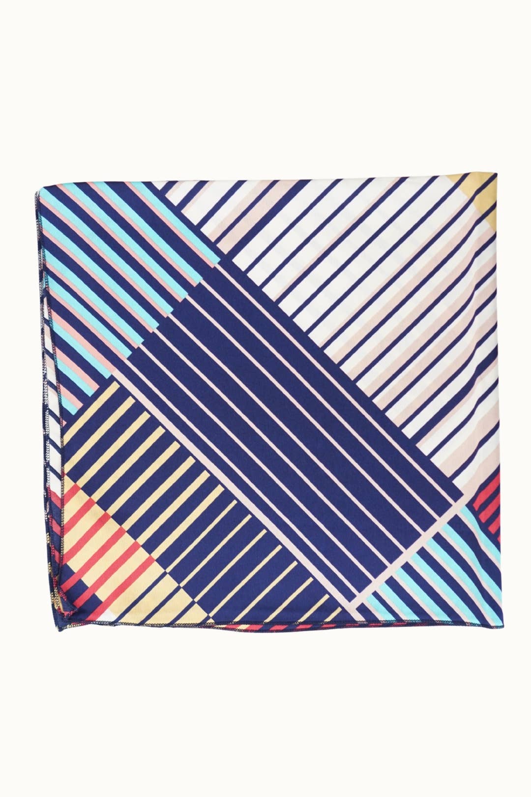 Satin Neckerchief: Multi Stripes