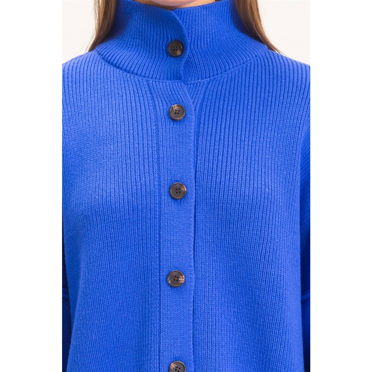The High Plains Cardigan: Cobalt