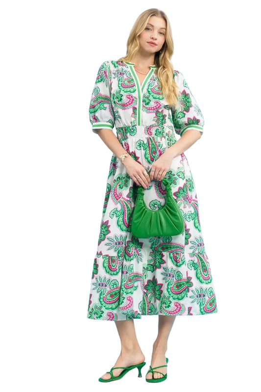 Endless Summer Green Dress