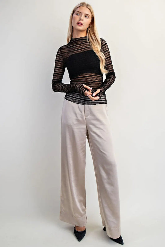 Lace Theory Black Top