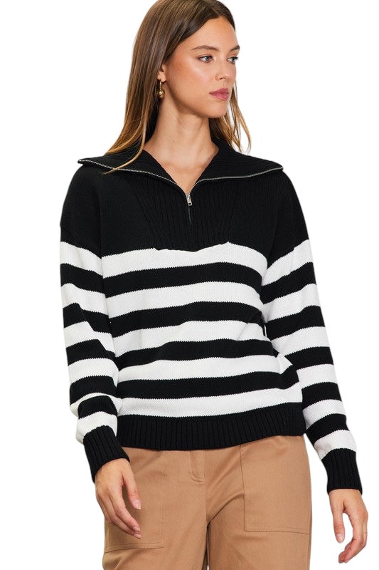 Forever Mine Stripe Sweater Top