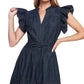 Whispering Wonders Denim Dress