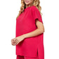 Madison Magenta Short Set