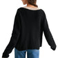 Think On It Black Cardigan