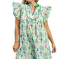 (P) Effortlessly Trying Mint Mini Dress