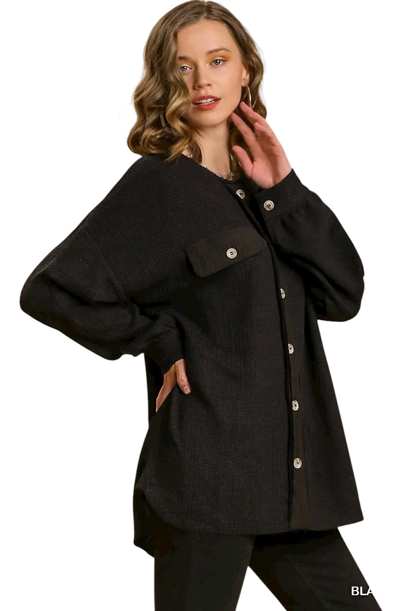 Traditional Warmth Button Down Top